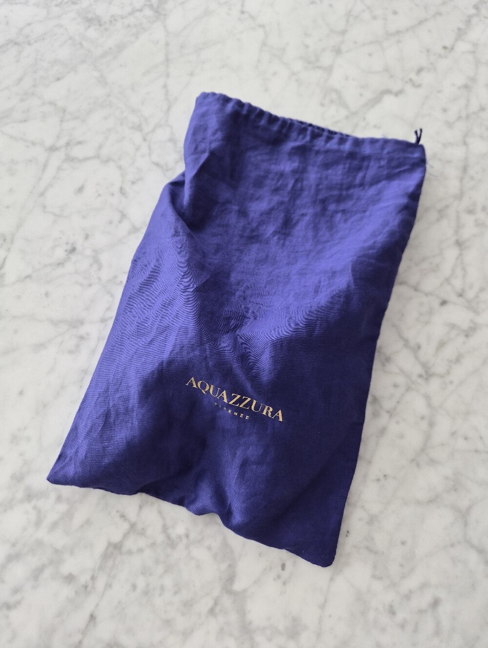 Aquazzura Striped Blue & White Pineapple Embellished Pointed Mules with Dust Bag - Picture 2 of 2